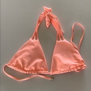 Vitamin A orange swimsuit top